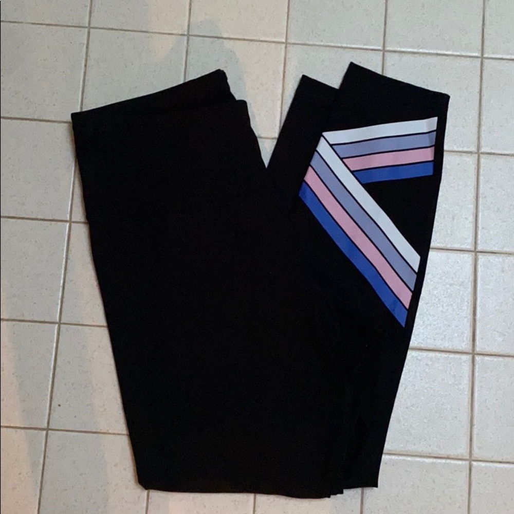 Old Navy black active leggings size Large